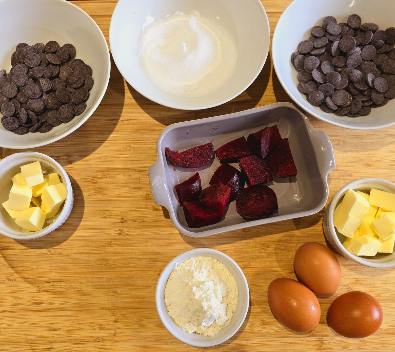 Cake chocolat betterave