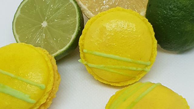 Macarons aux 2 citrons