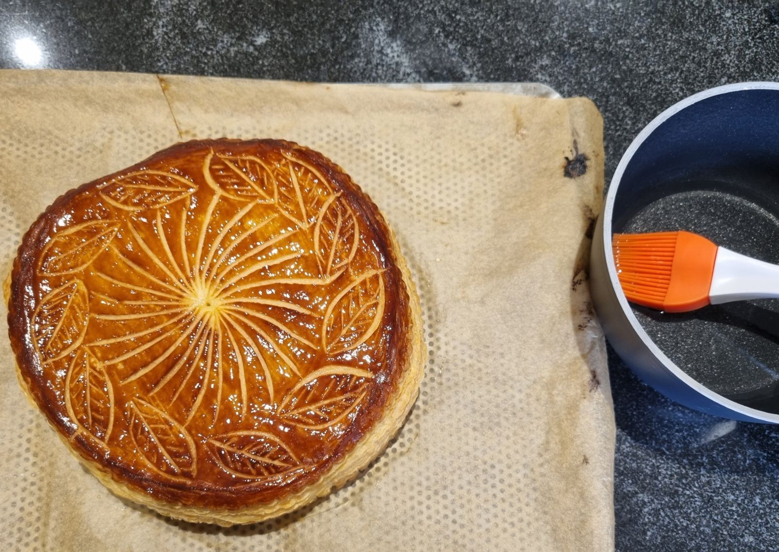 Galette noisette citron