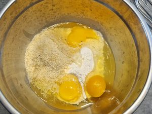 Madeleines chèvre et romarin