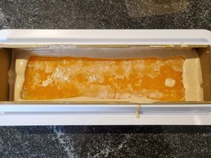 Bûche spéculoos mandarine