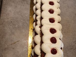 Forêt noire façon bûche