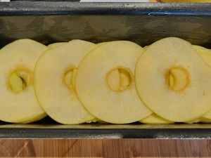 Gâteau invisible aux pommes