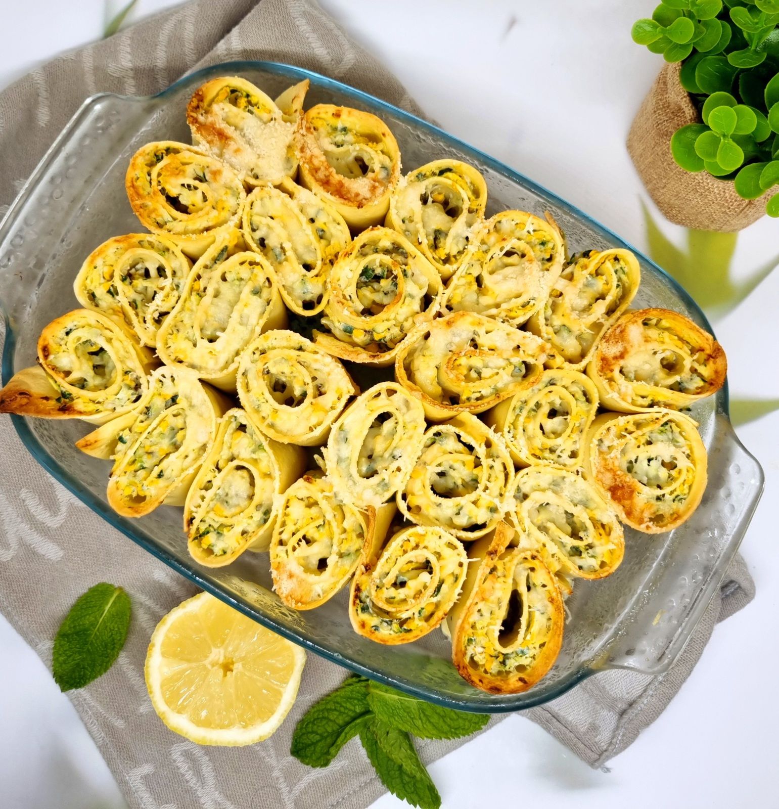 Lasagnes/cannellonis de courgette