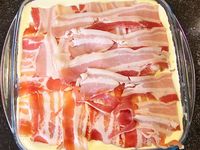 Gâteau de pommes de terre à la poitrine fumée