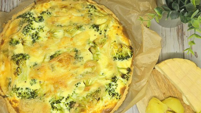 Quiche au munster