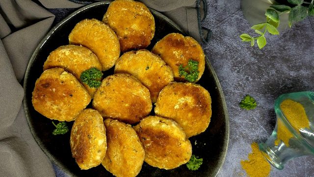 Galettes de patates douces aux épices