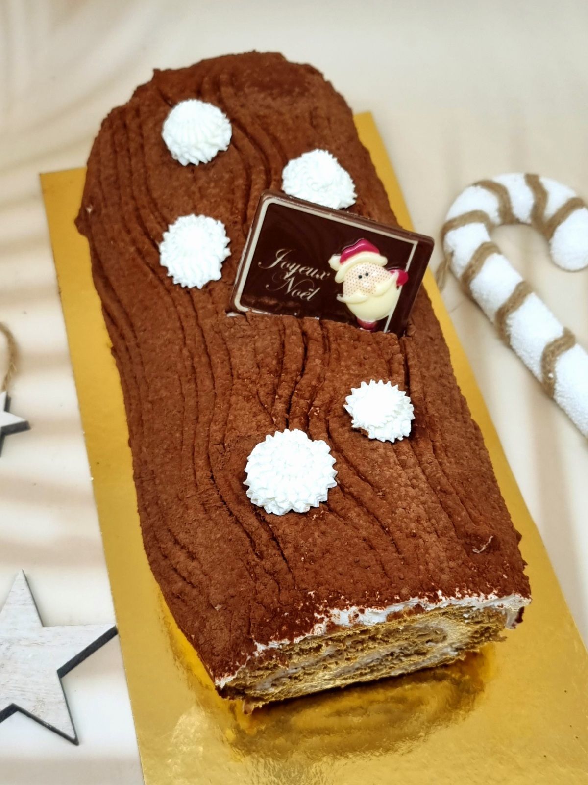 Bûche tiramisu ultra-simple