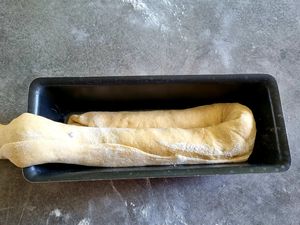 Babka aux fruits rouges