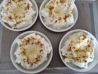 Oeufs nuages au curry