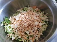 Muffins courgettes et scamorza