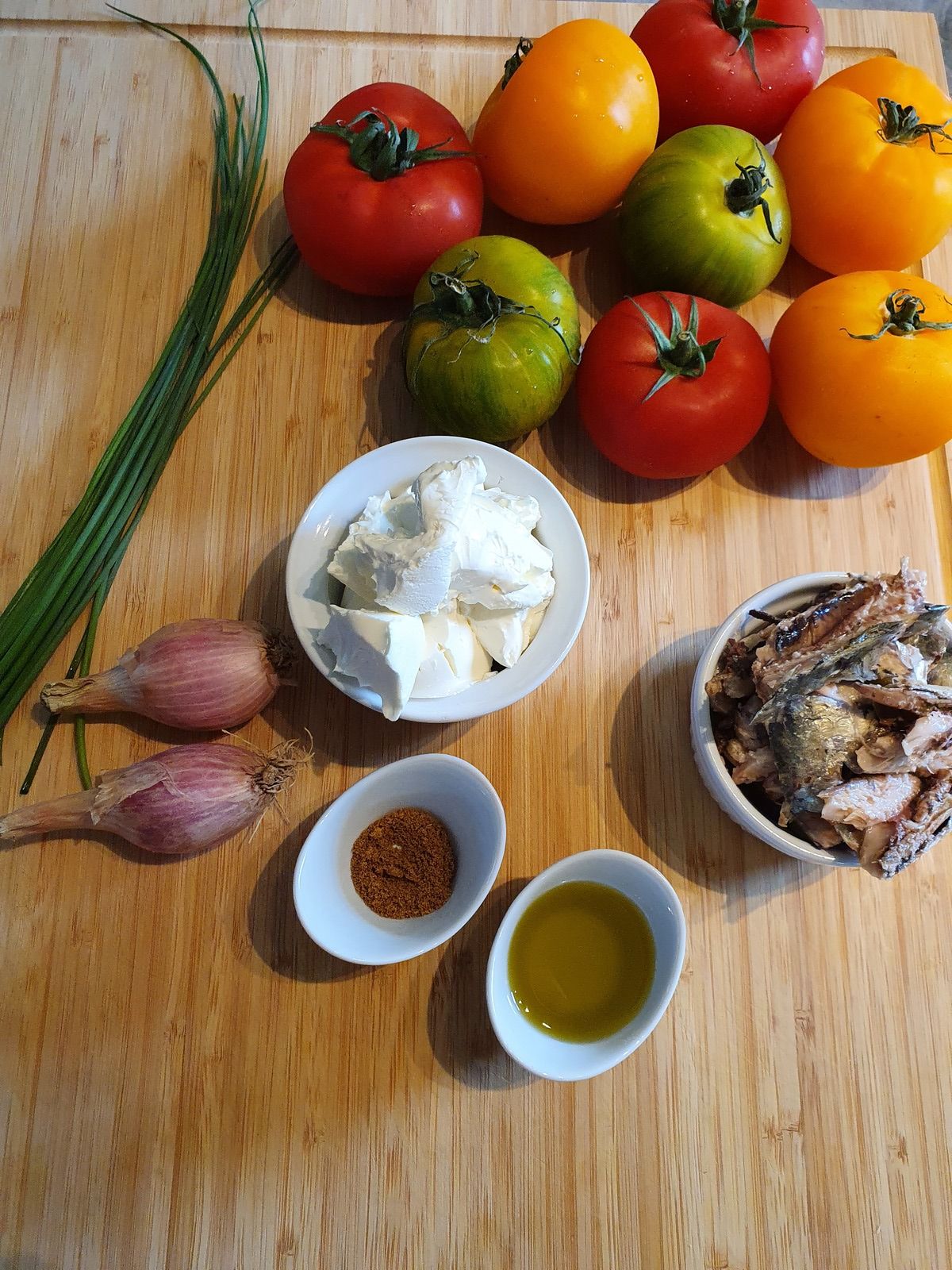 Tomates farçies aux sardines