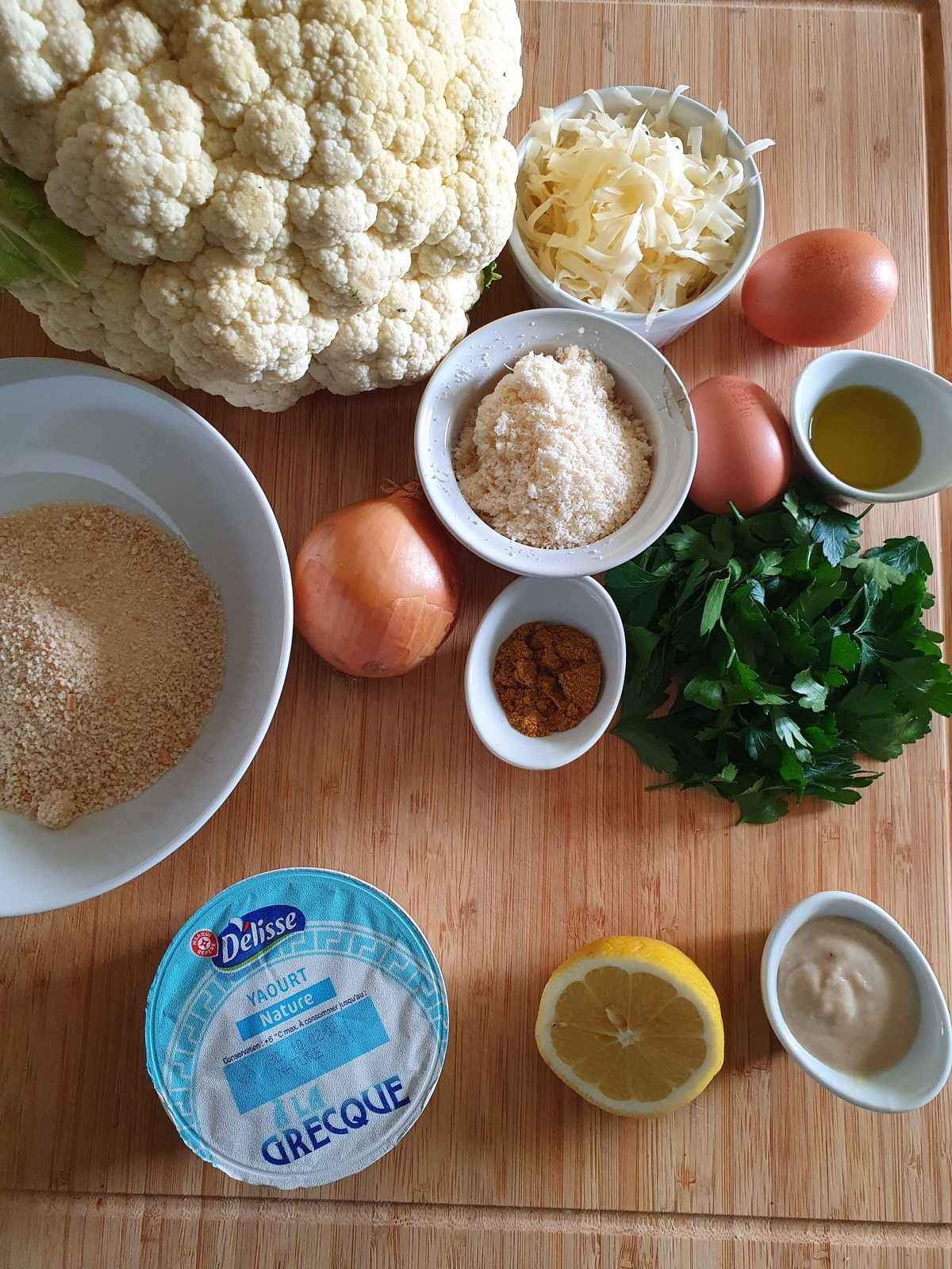 Croquettes de chou-fleur