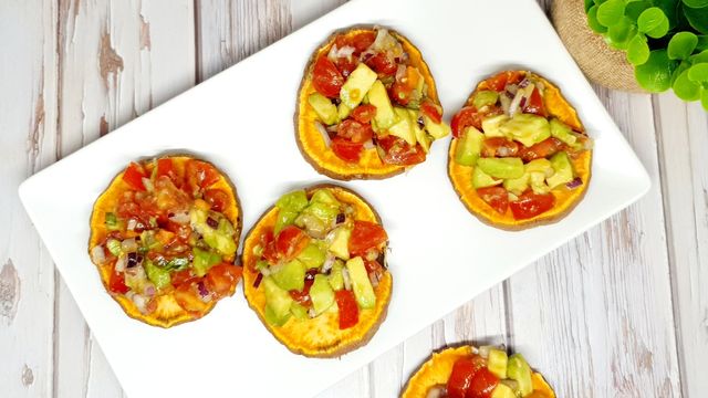 Avocado toast de patate douce