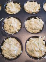 Muffins courgettes et scamorza