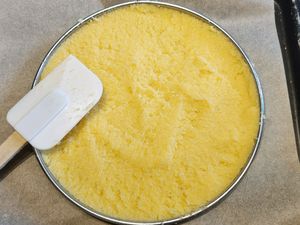 Galette de polenta façon pizza 