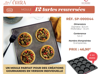 Tartelettes salées aux asperges, jambon cru et œuf