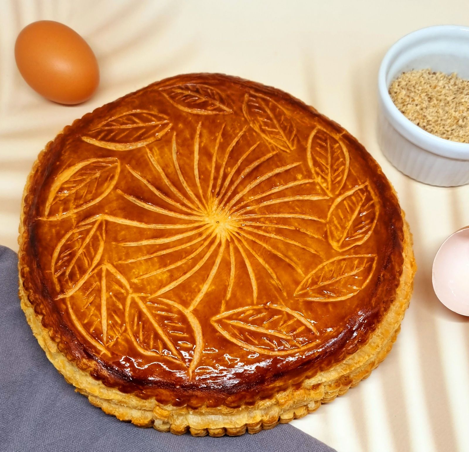 Galette noisette citron