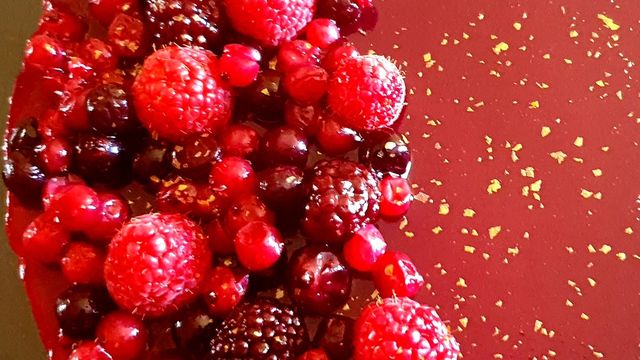 Cheesecake aux fruits rouges