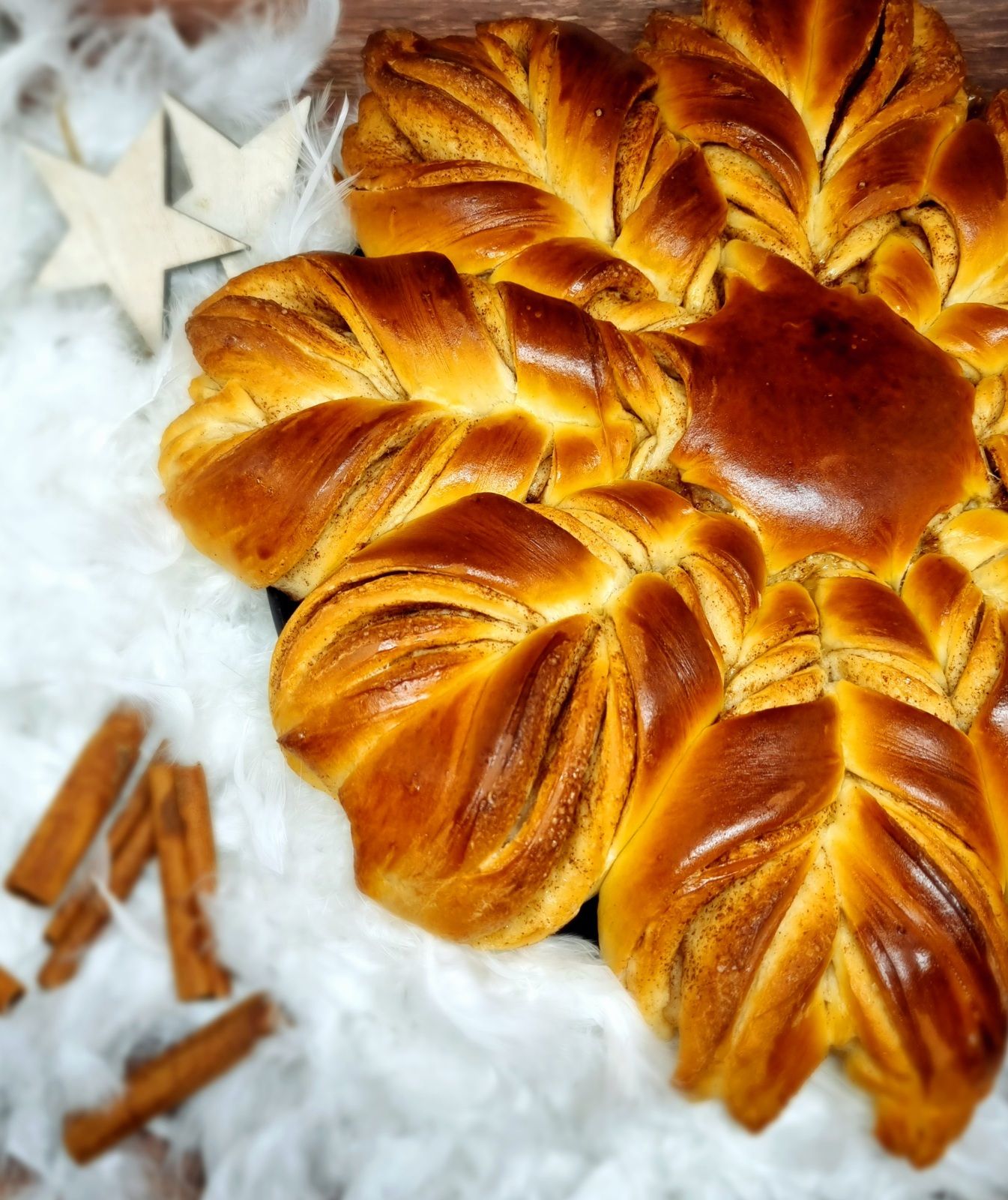 Brioche flocon à la cannelle