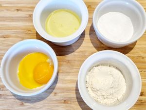 Entremet banane et chocolat au caramel