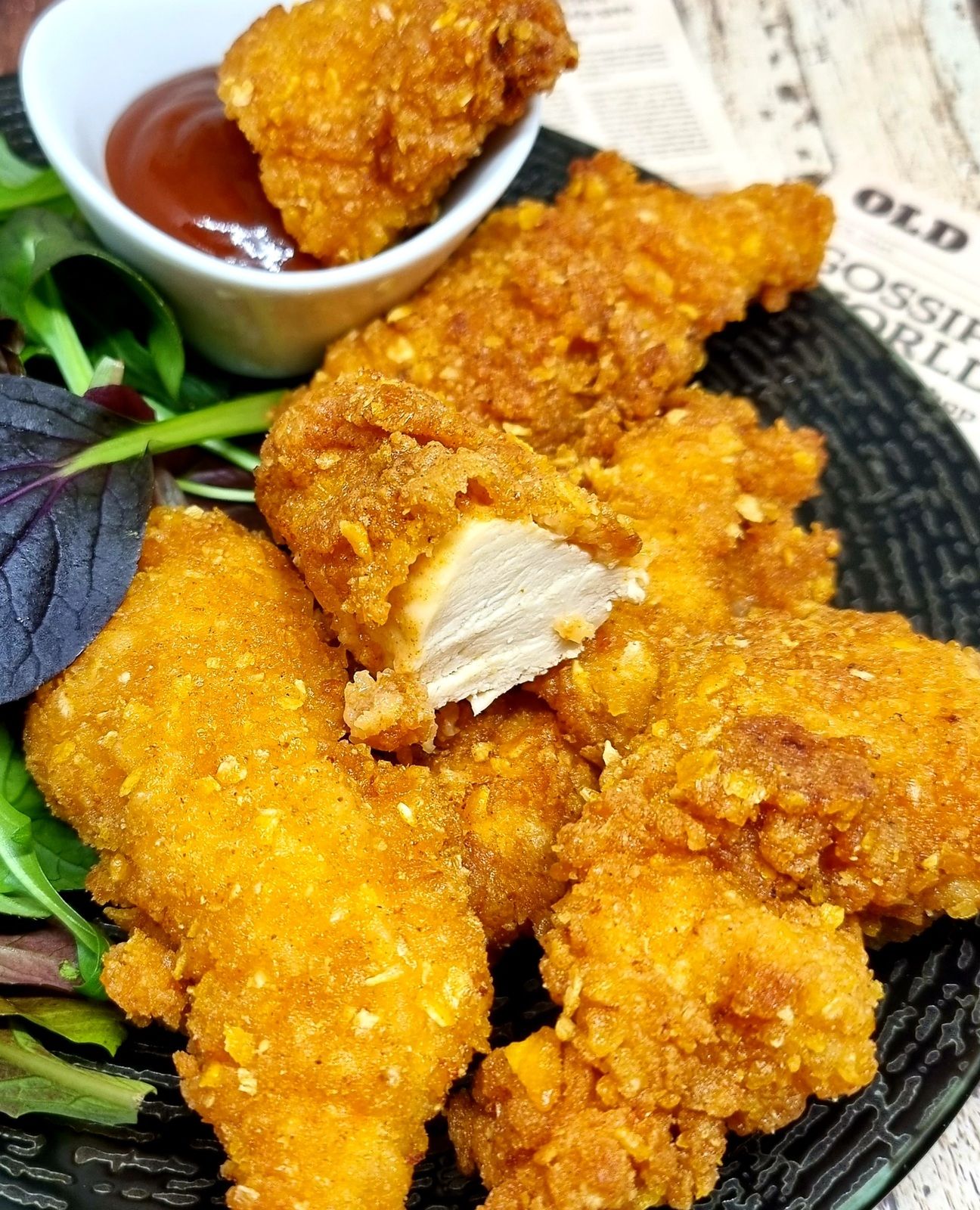Tenders de poulet au paprika fumé